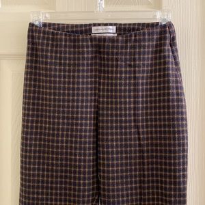 Brown and black urban outfitters checkered pants